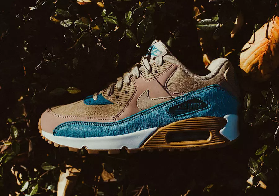 Capelli di cavallo Nike Air Max 90 blu fumo