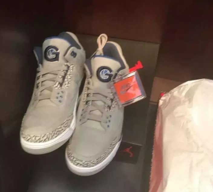 Air Jordan 3 Ջորջթաուն Hoyas PE