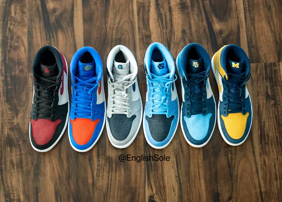 Colecția Air Jordan 1 College PE 2020