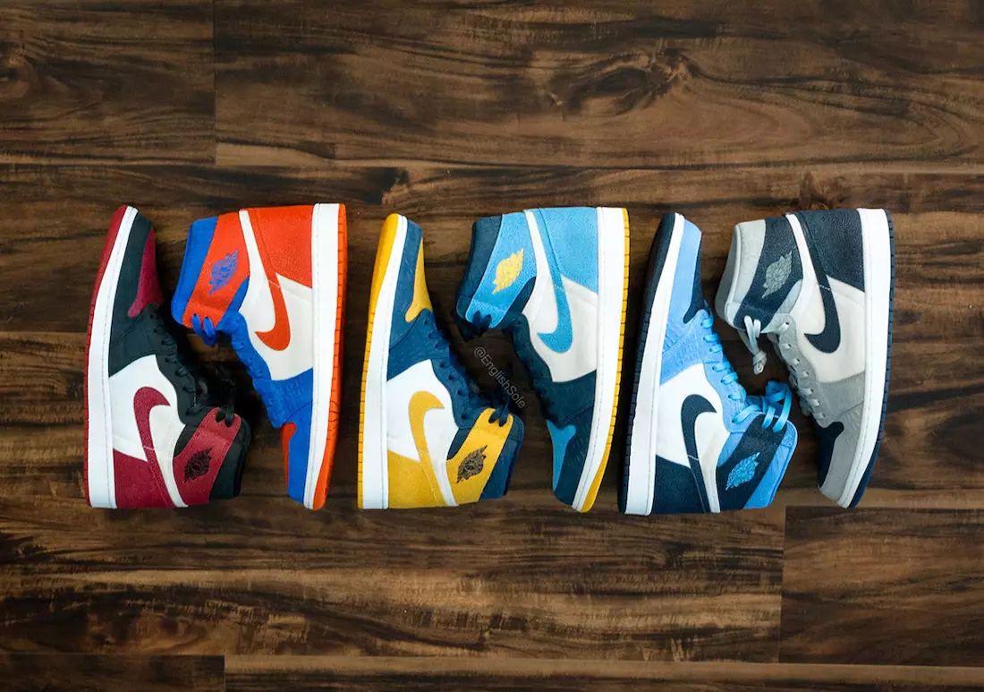 Kolekcija Air Jordan 1 College PE 2020