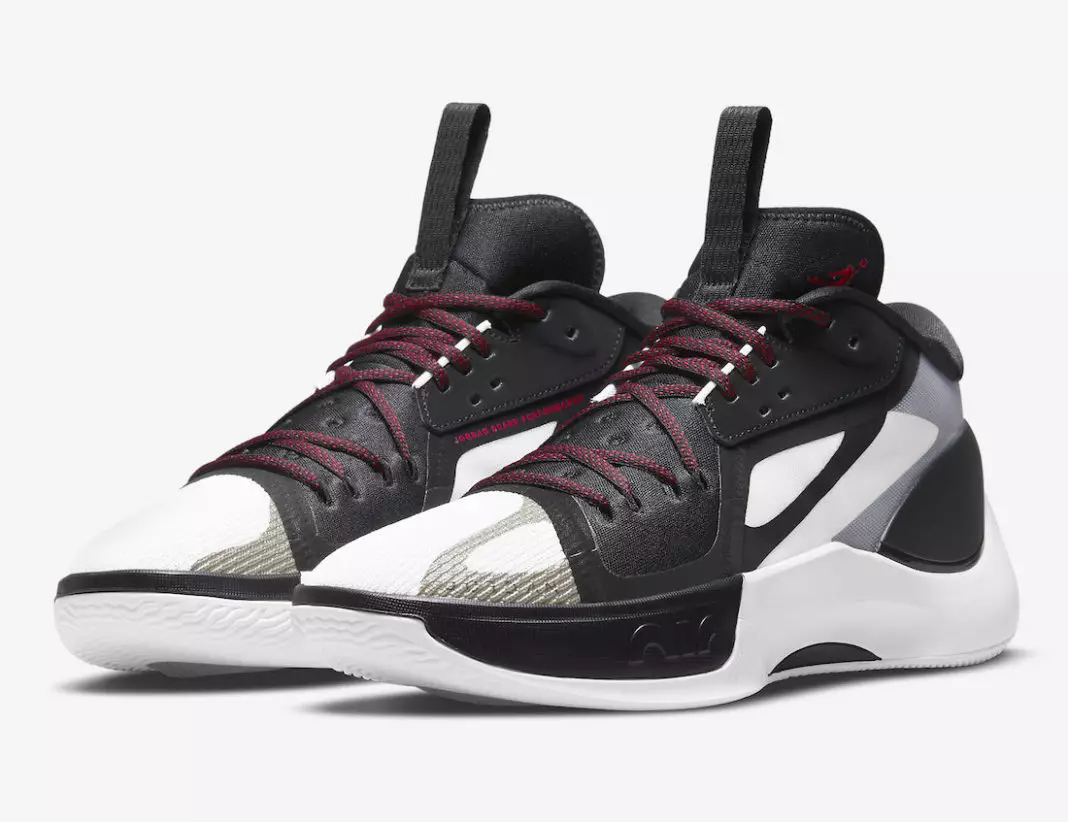 Jordan Zoom Separate PF Black White Gym Red DH0248-001 Izdošanas datums