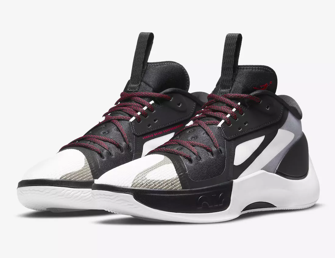 Jordan Zoom Separate PF Black White Gym Red DH0248-001 გამოშვების თარიღი