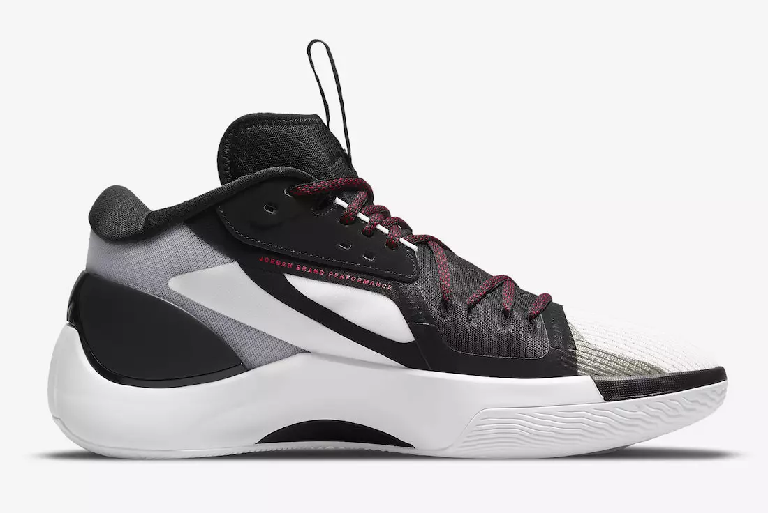 Jordan Zoom Ayrı PF Siyah Beyaz Spor Salonu Kırmızı DH0248-001 Çıkış Tarihi