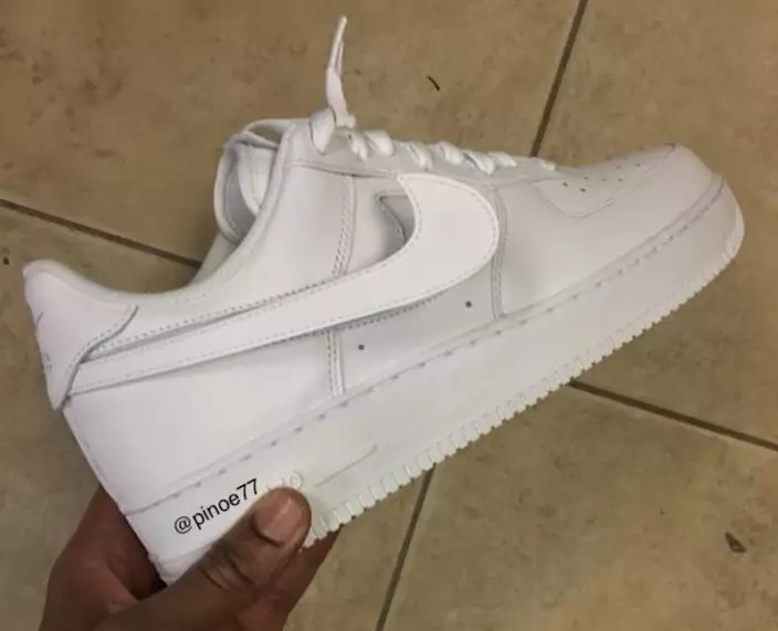 Data e publikimit të logove të lëvizshme Swoosh të Nike Air Force 1 me yje të ulëta