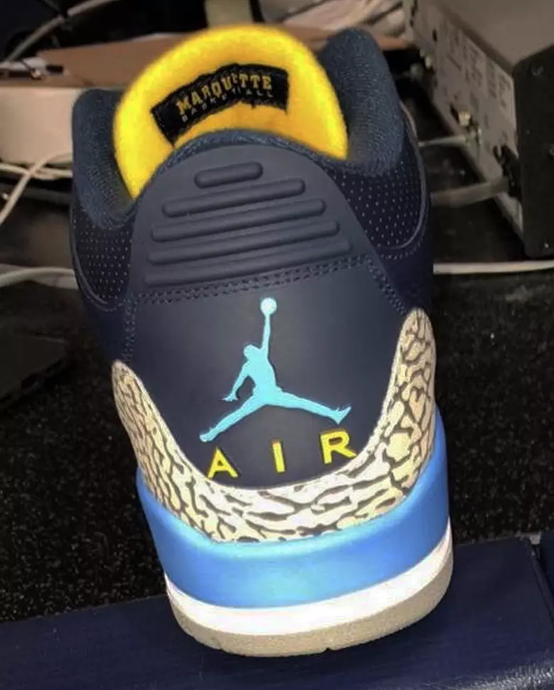 Aer Jordan 3 Marquette Corpoideachas