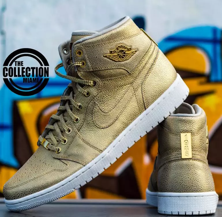 Air Jordan 1 Pinnacle Gold