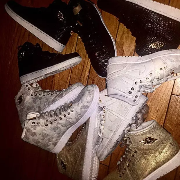 Amostras Air Jordan 1 Pinnacle