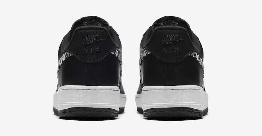 Nike Air Force 1 низкие черные AQ4131-001