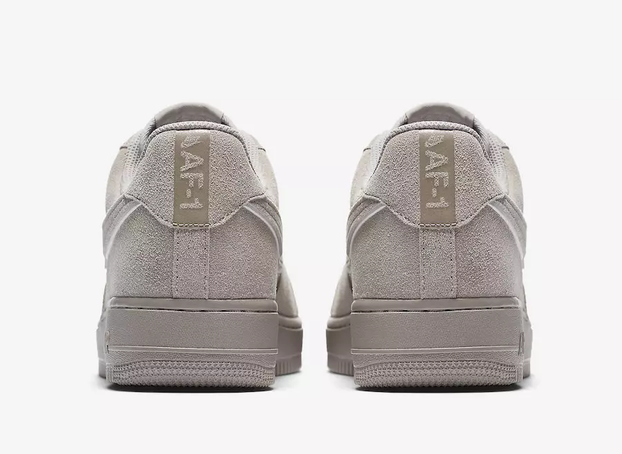 Замшевые кроссовки Nike Air Force 1 Low Grey AA1117-201