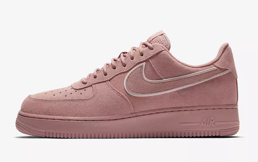 Nike Air Force 1 Low Różowy Suede AA1117-601