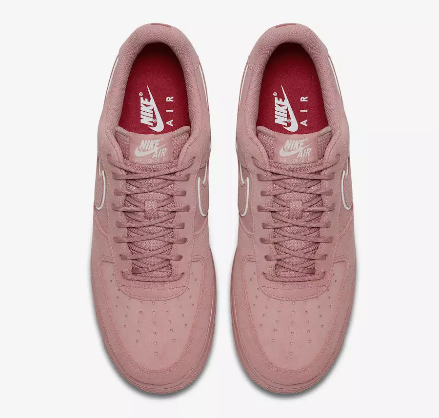 Nike Air Force 1 Íseal Pink Suede AA1117-601