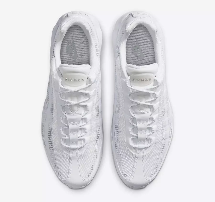 Nike Air Max 95 Ultra Triple White CZ7551-100 გამოშვების თარიღი