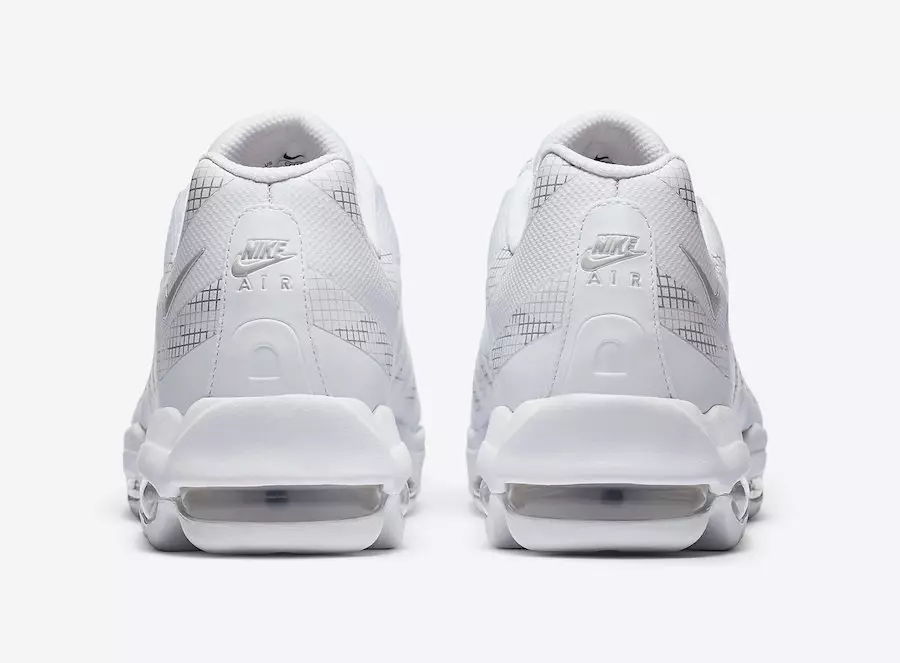 Nike Air Max 95 Ultra Triple White CZ7551-100 väljalaskekuupäev