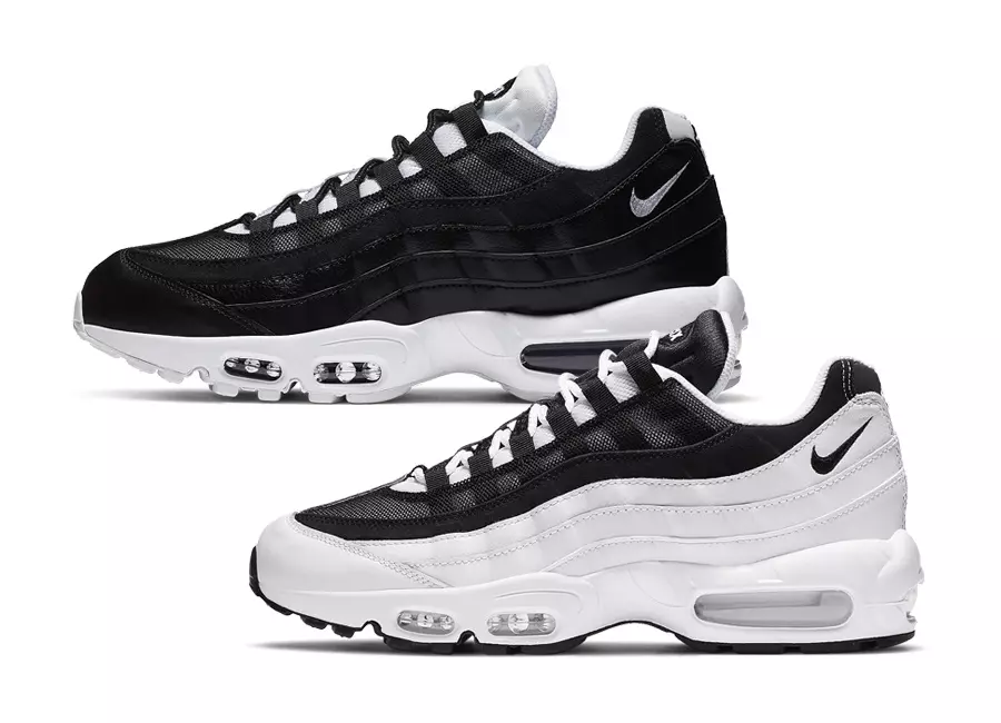 Nike Air Max 95 Hvit Svart CK6884-100 CK6884-001 Utgivelsesdato