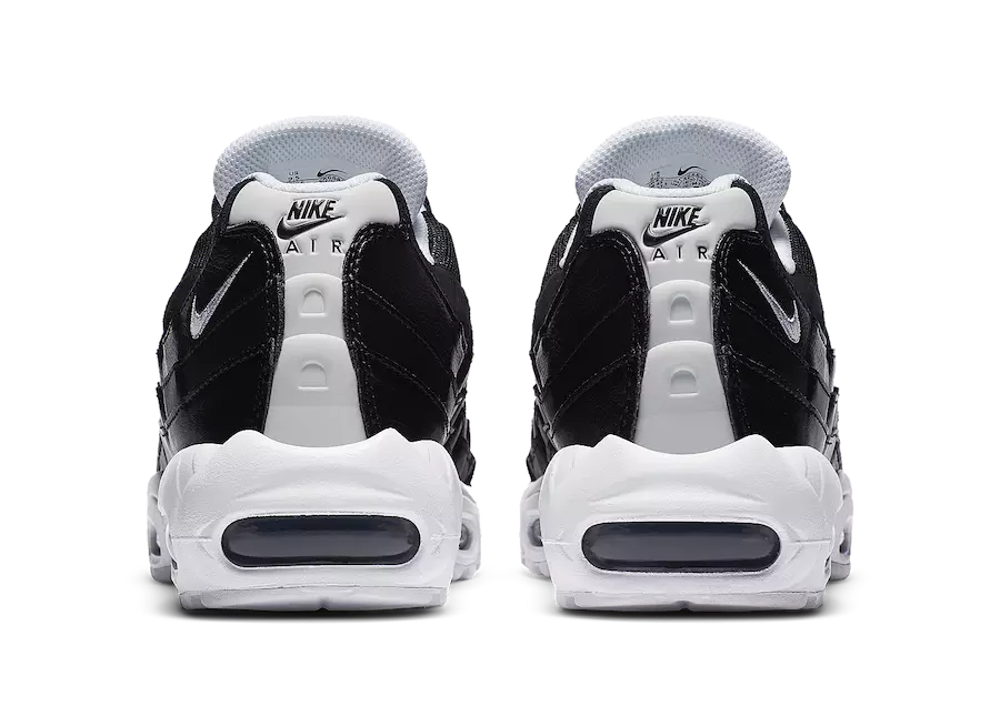 Ngày phát hành Nike Air Max 95 Black White CK6884-001