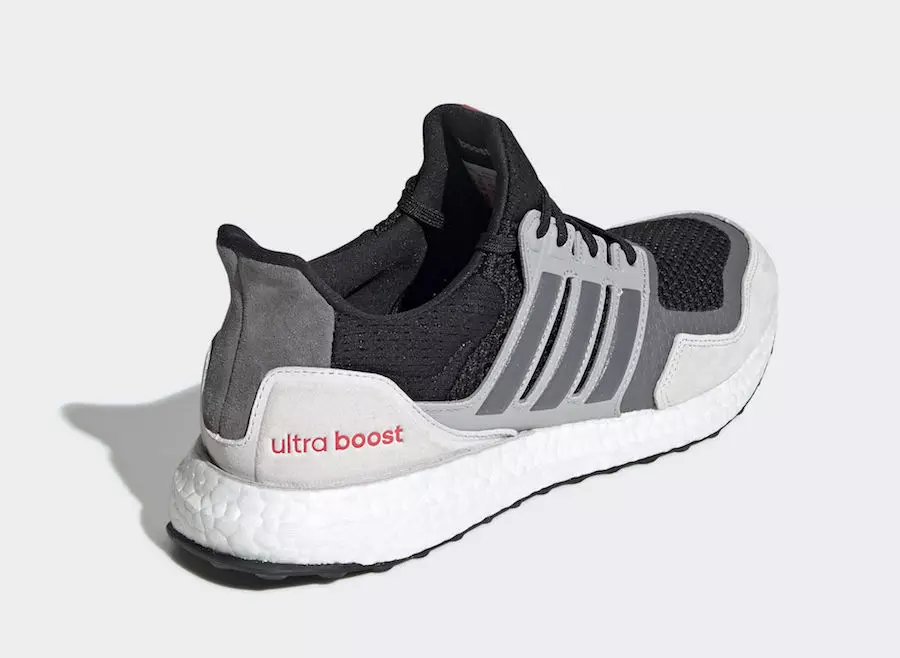 adidas Ultra Boost S&L Negre Gris Shock Red EF0720 Data de llançament