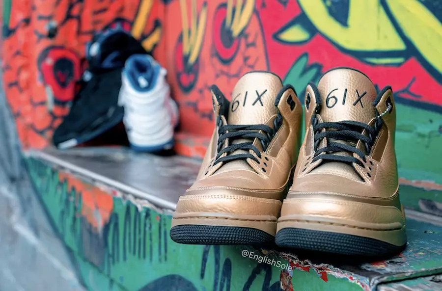 Drake Gold OVO Air Jordan 3