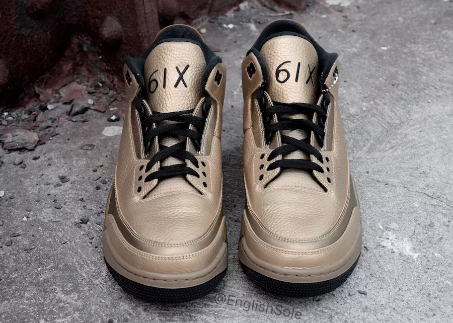 Gold OVO Air Jordan 3