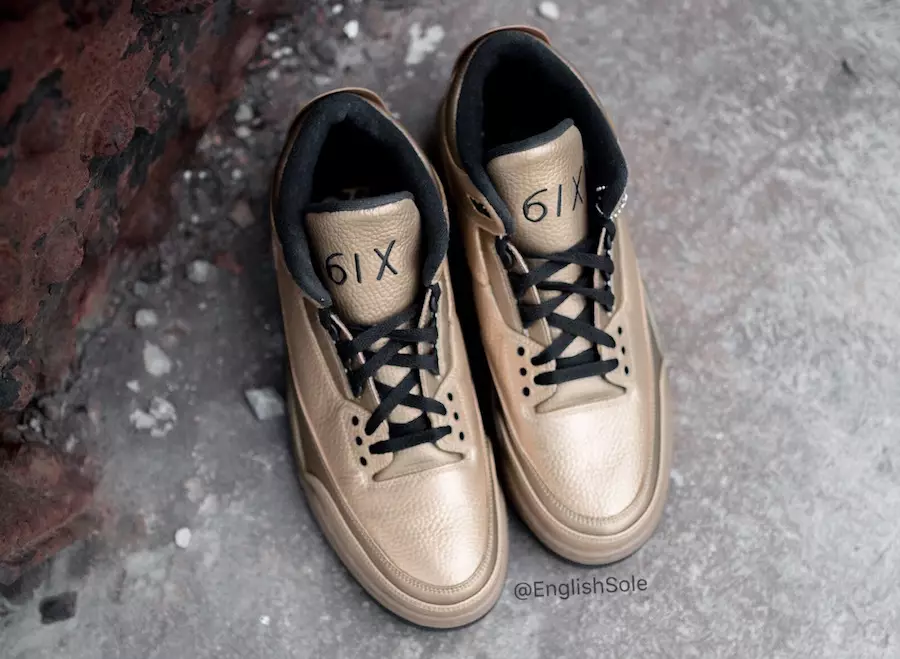 Drake Goud OVO Air Jordan 3