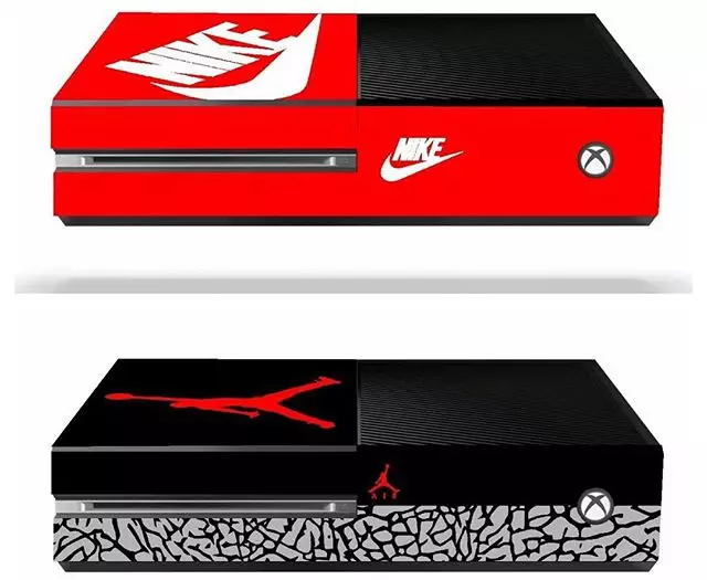 Nike Jordan Box Video Game Console Skins