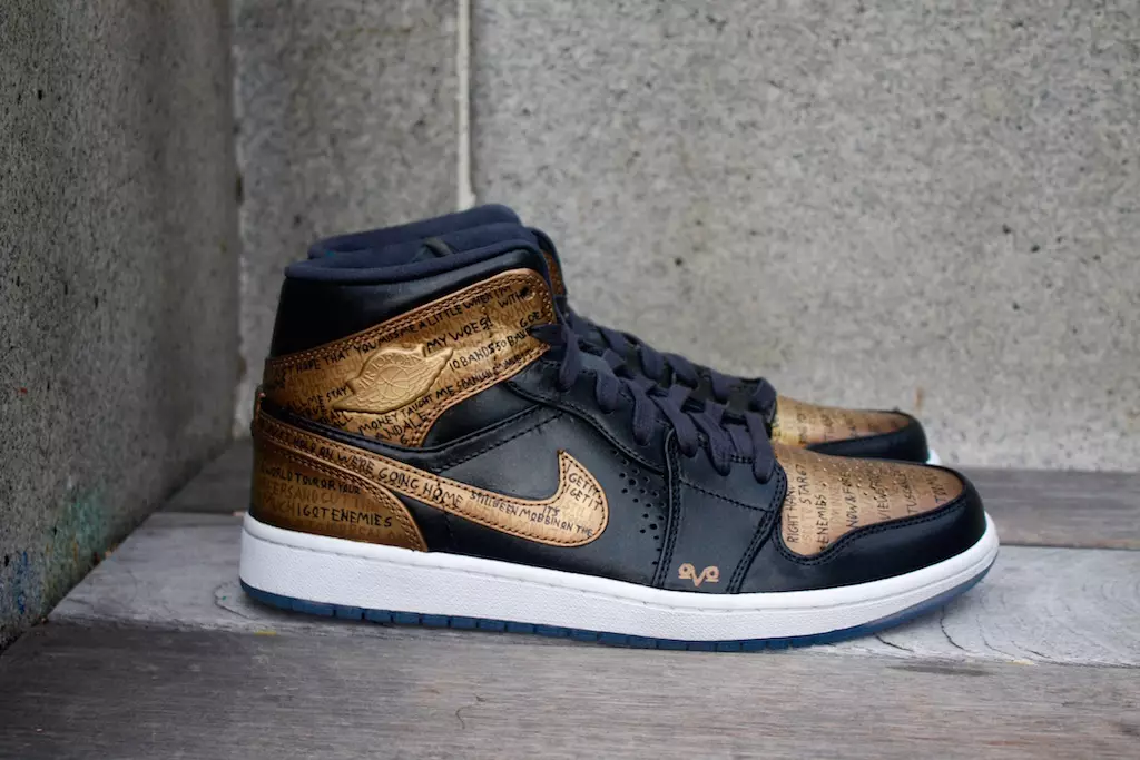 Air Jordan 1 OVO sérsniðin