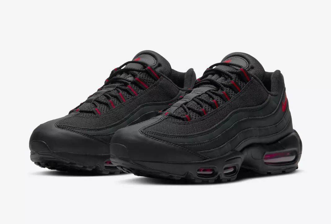 Nike Air Max 95 Black Red DD7114-001 Датум на издавање