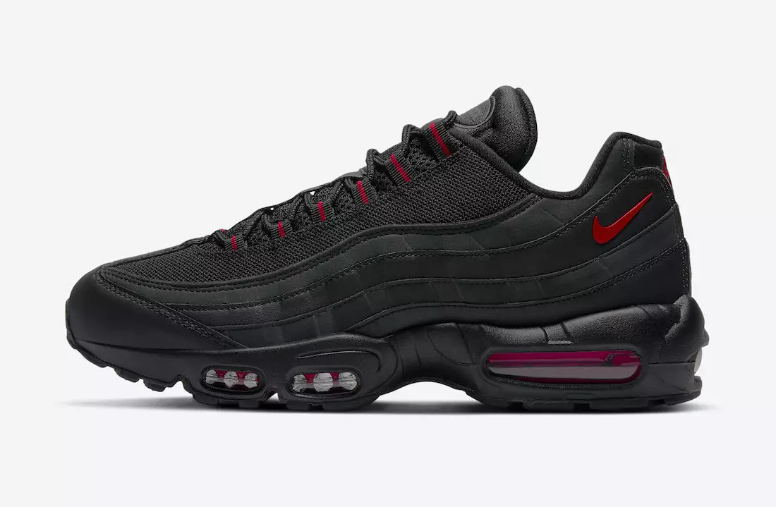 Nike Air Max 95 Negras Rojas DD7114-001 Fecha de lanzamiento