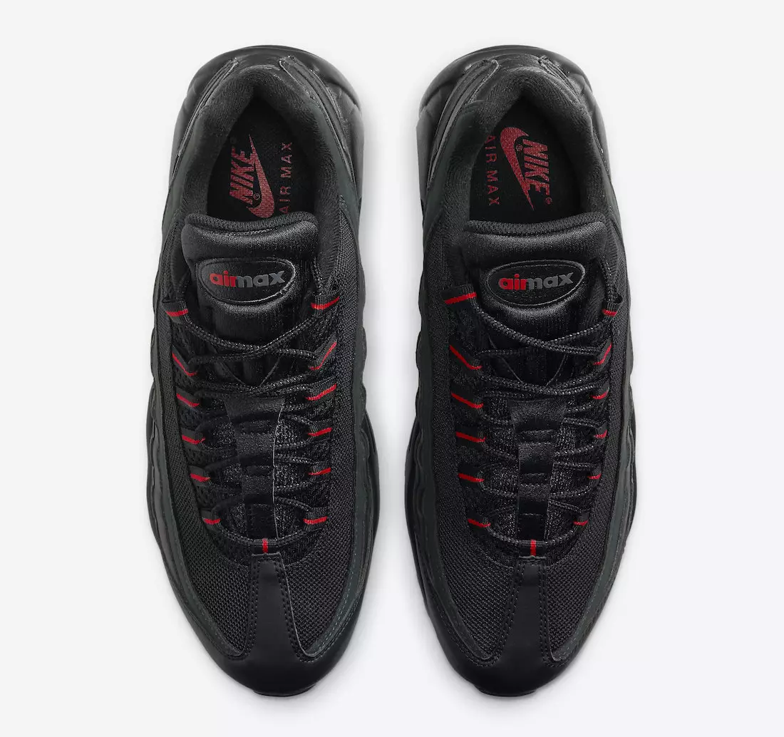 Nike Air Max 95 Black Red DD7114-001 Išleidimo data