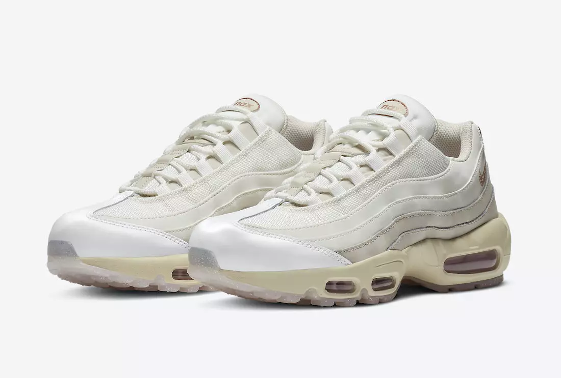 Nike Air Max 95 White Red Bronze CT1897-100 תאריך שחרור