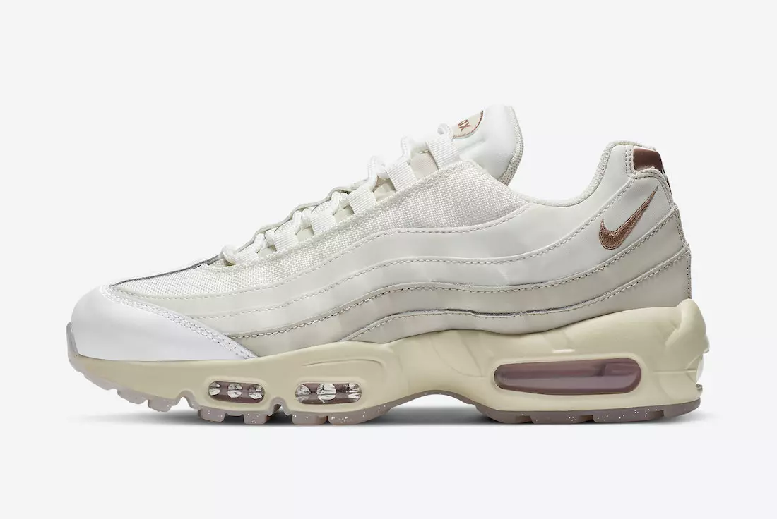 Nike Air Max 95 White Red Bronze CT1897-100 Datum izdavanja