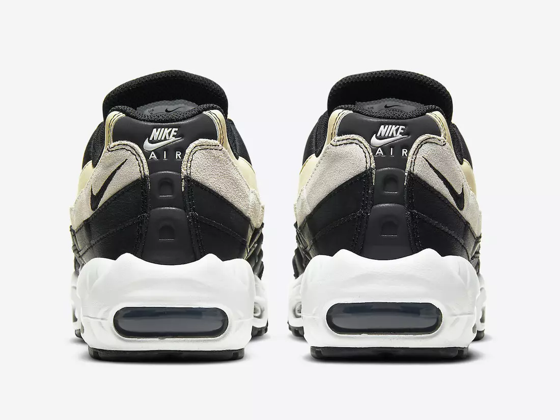 Nike Air Max 95 שווארצע שאַמפּיין CV8828-001 מעלדונג טאָג