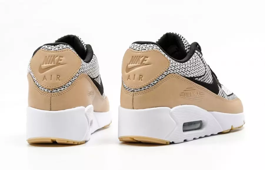 Nike Air Max 90 Ultra 2.0 JCRD Trắng Đen Tan