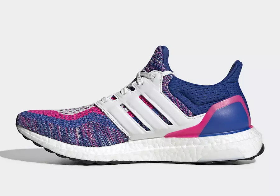 adidas Ultra Boost Multicolor Biały Niebieski Różowy EG8107 Data premiery