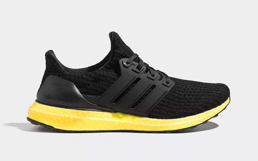 Adidas Ultra Boost Black Yellow FV7280 väljalaskekuupäev