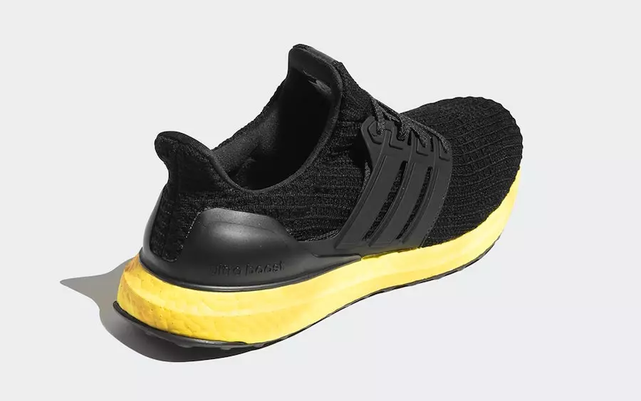 adidas Ultra Boost Svart Gul FV7280 Utgivelsesdato