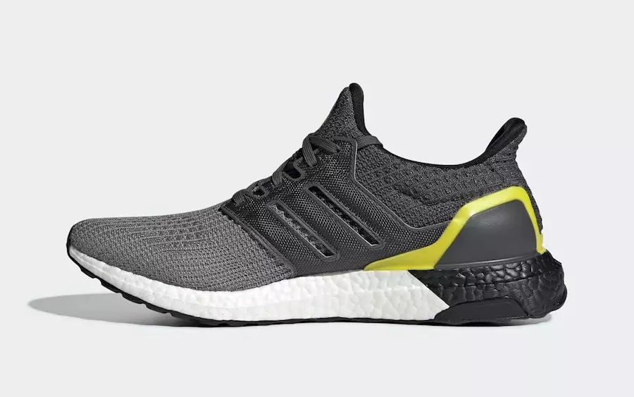 adidas Ultra Boost Grise Trois Vert G54003 Date de sortie