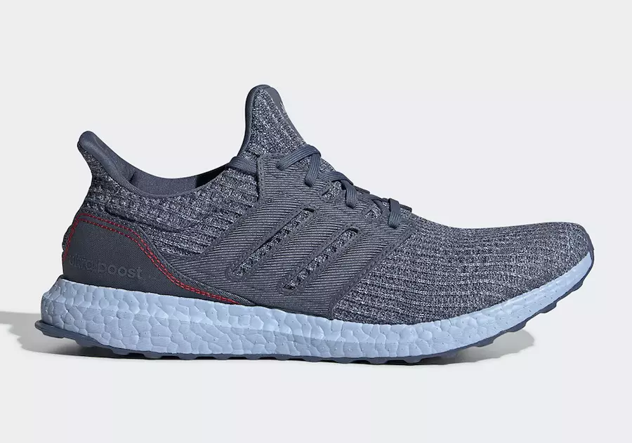 Dan adidas Ultra Boost Jiġi Bi Glow Blue Boost