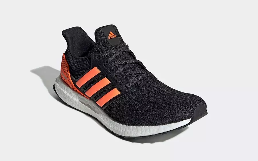 adidas Ultra Boost Black Solar Orange EH1423 Tarikh Tayangan