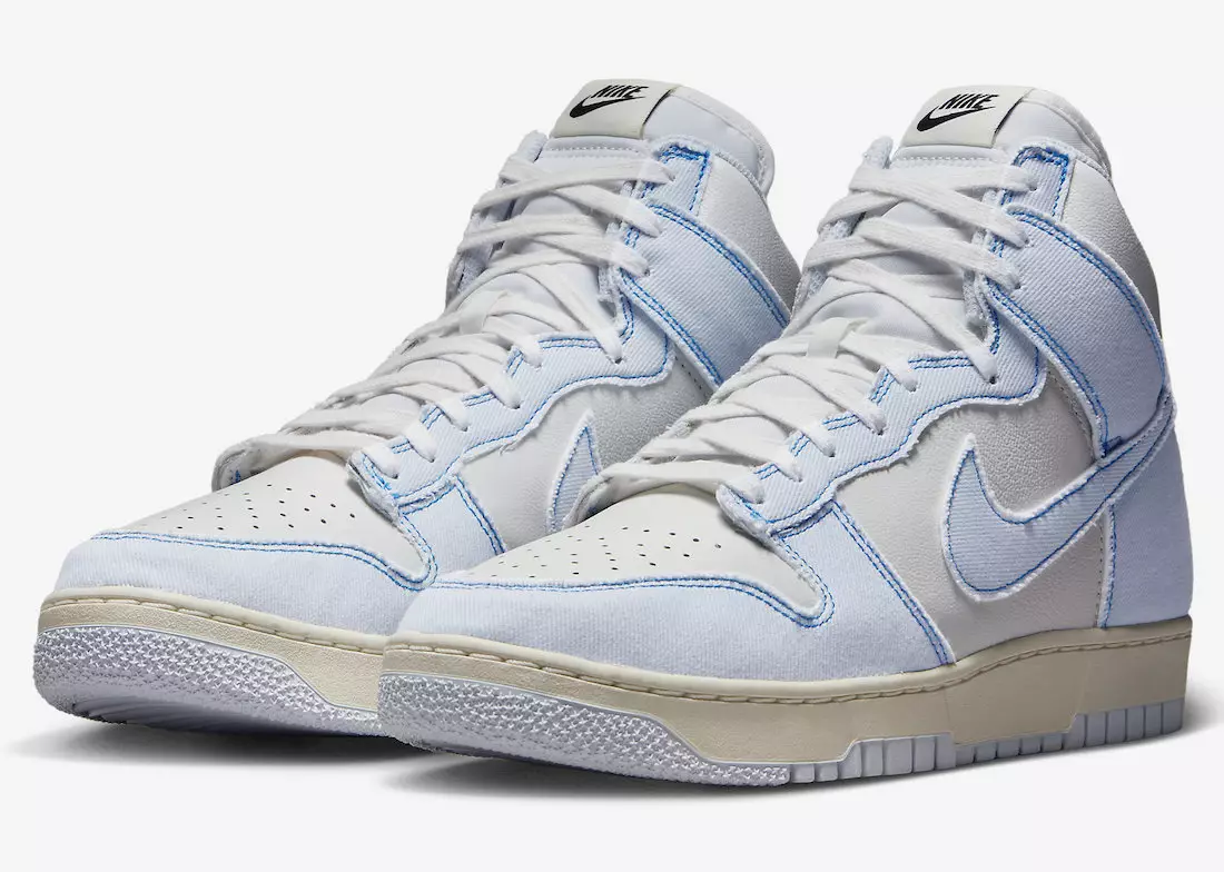 Officielle billeder af Nike Dunk High 1985 "Blue Denim"