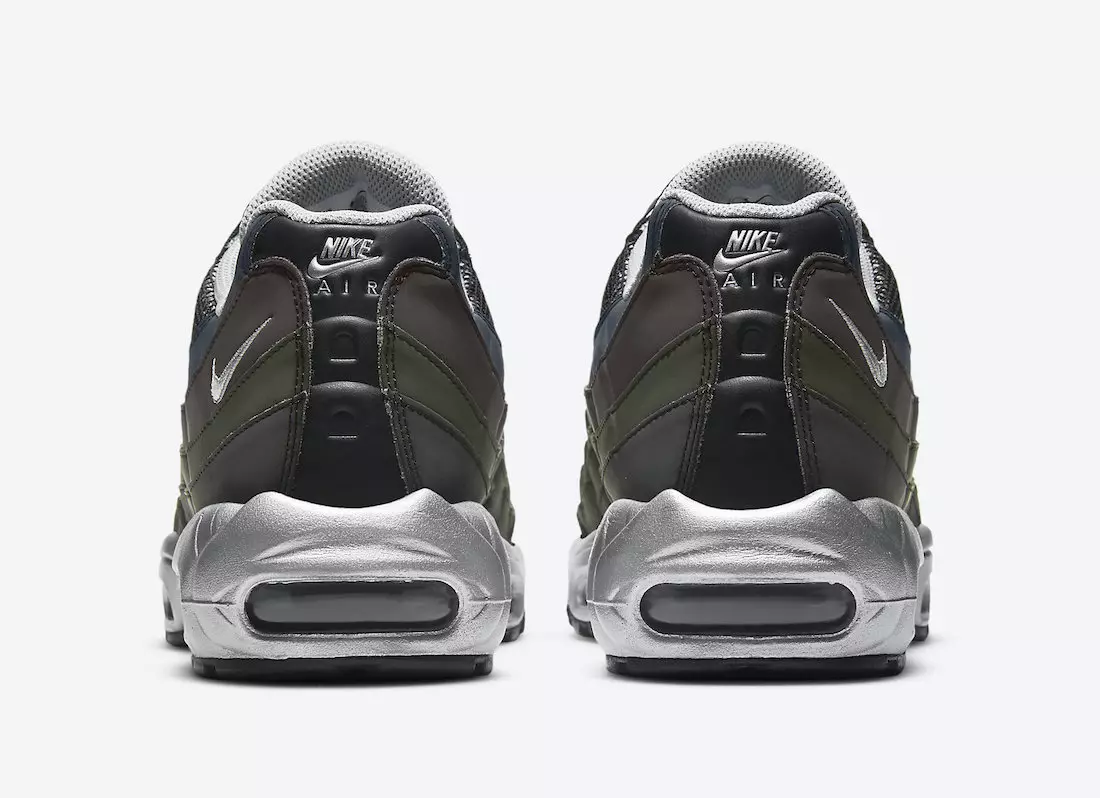 Nike Air Max 95 PRM Black Metallic Silver Game Royal DH8075-001 Ngày phát hành