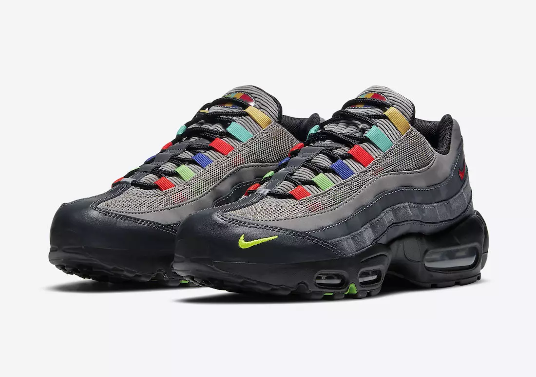 Nike Air Max 95 SE Vintage TV színes sávnyelvekkel