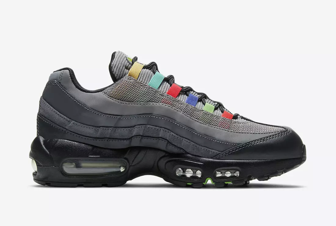 Nike Air Max 95 SE Light Charcoal DD1502-001 Chiqarilgan Sana