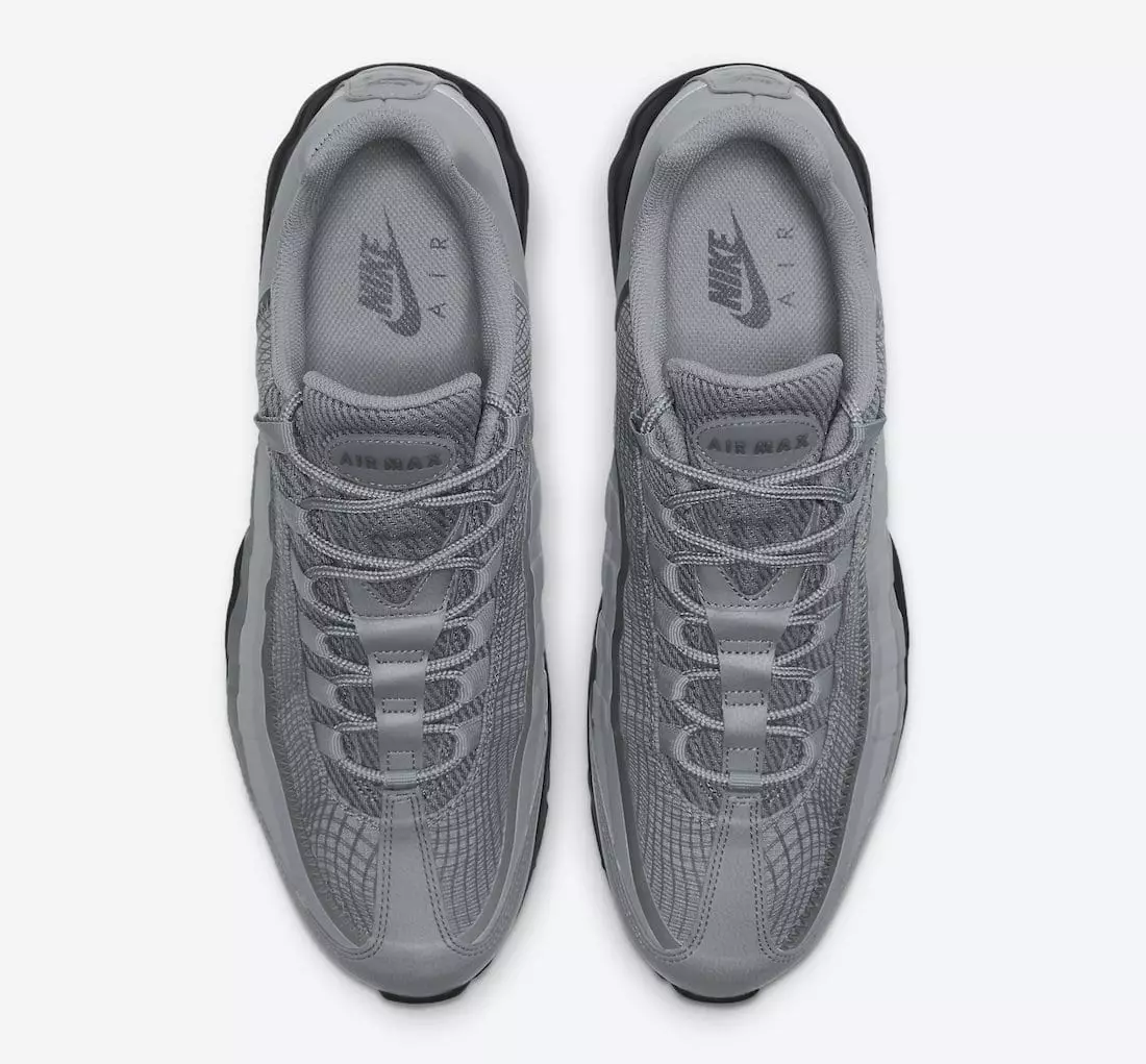 Nike Air Max 95 Ultra Grey Machnamhach DJ4284-002 Dáta Eisiúna