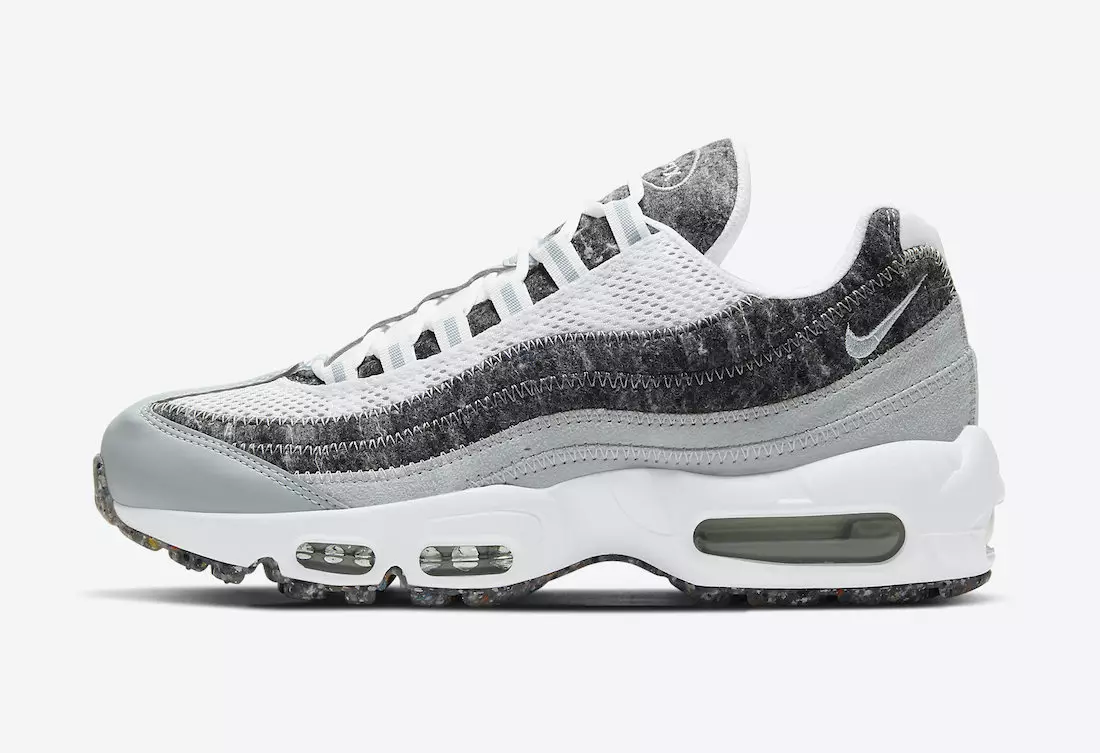 Nike Air Max 95 קראַטער CV8830-400 מעלדונג טאָג