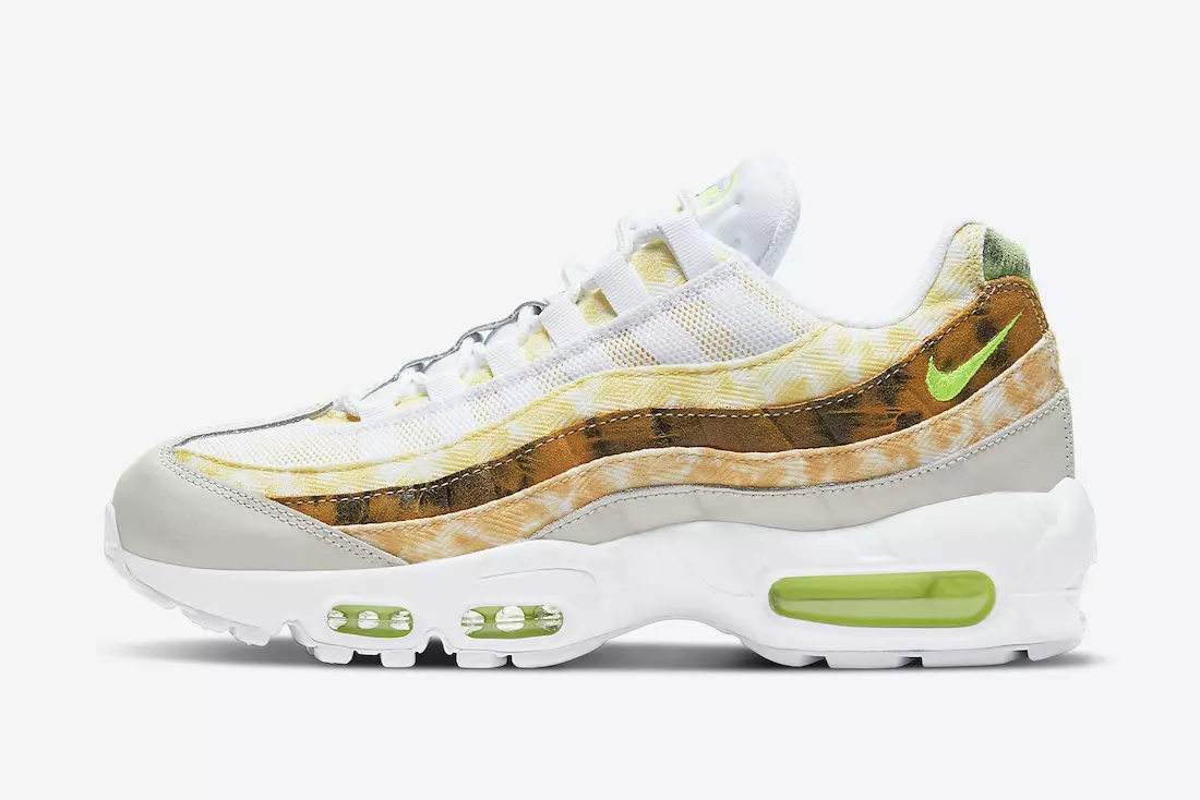 Nike Air Max 95 White Multicolor DJ4594-100 Išleidimo data