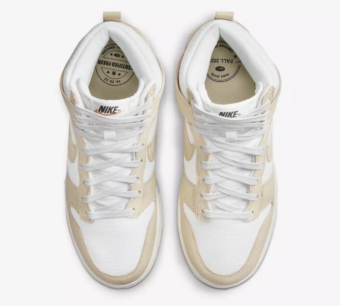 تاريخ إصدار Nike Dunk High Certified Fresh Team Gold DX3452-700