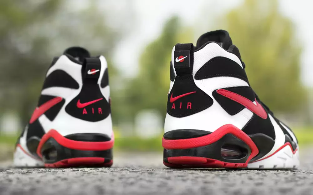 Nike Air Diamond Fury 96 White Black Red