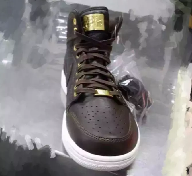 Air Jordan 1 Pinnacle Croc smeđa