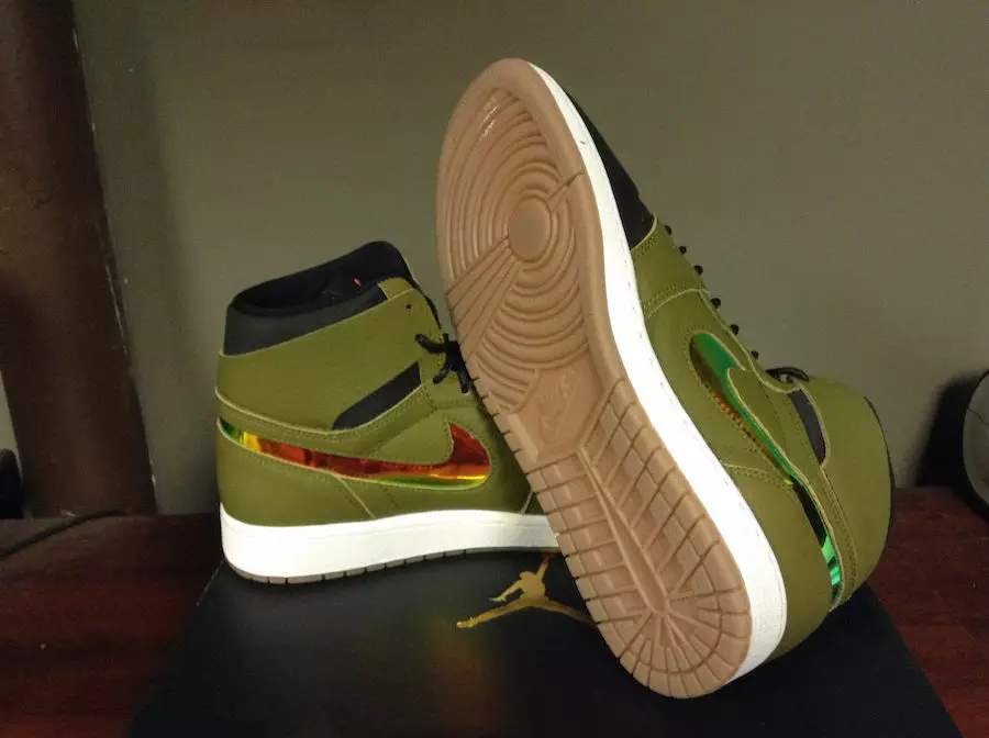 Air Jordan 1 Nouveau Milicia Verde