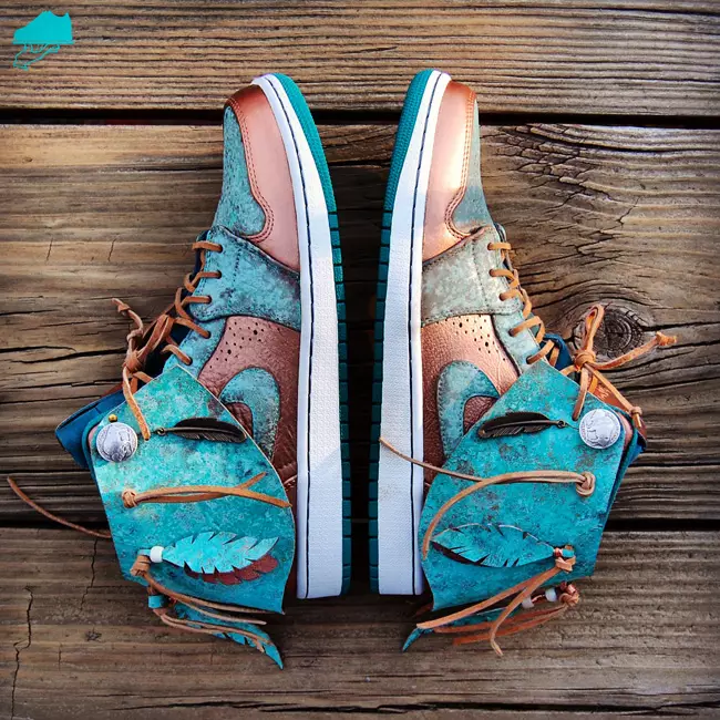 Air Jordan 1 Moccasin Patina Gourmet Kickz